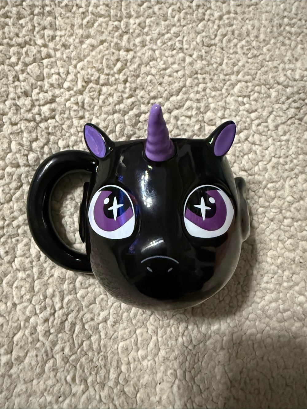 Killstar Black & Purple Unicorn Character Mug